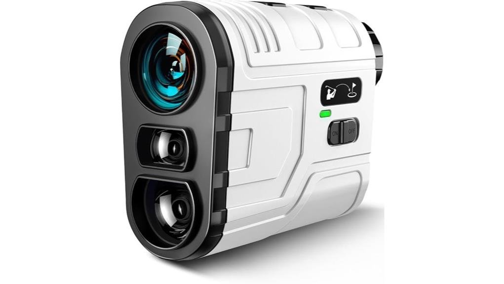 1200 yard slope enabled golf rangefinder