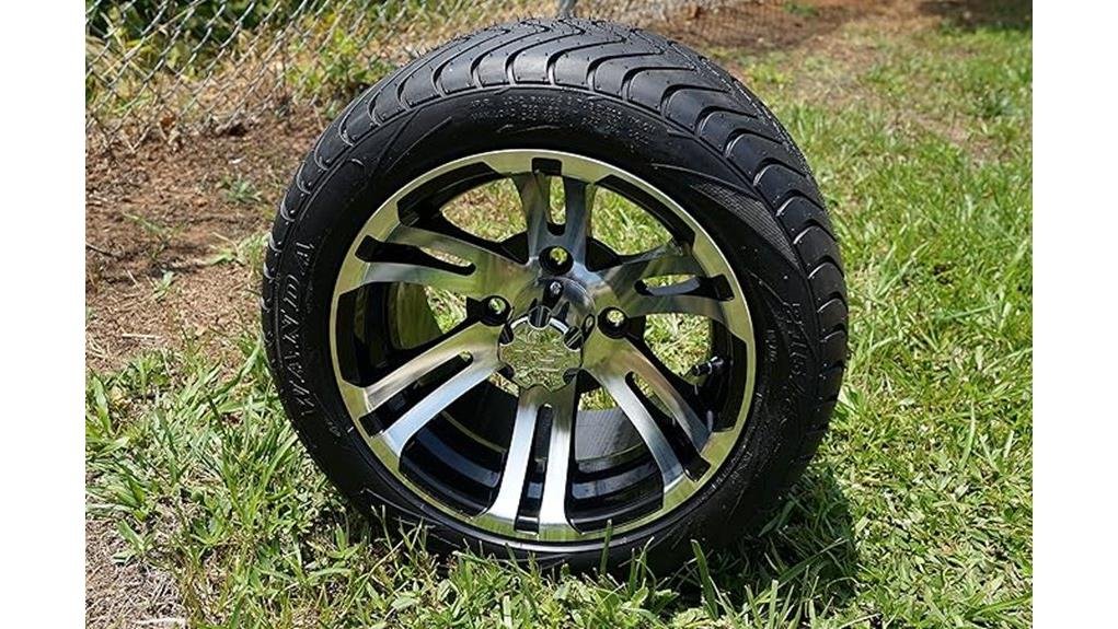 12 bulldog machined black wheels