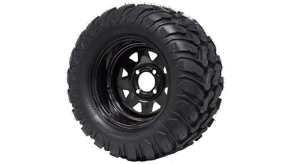 12 inch steel crawler tires