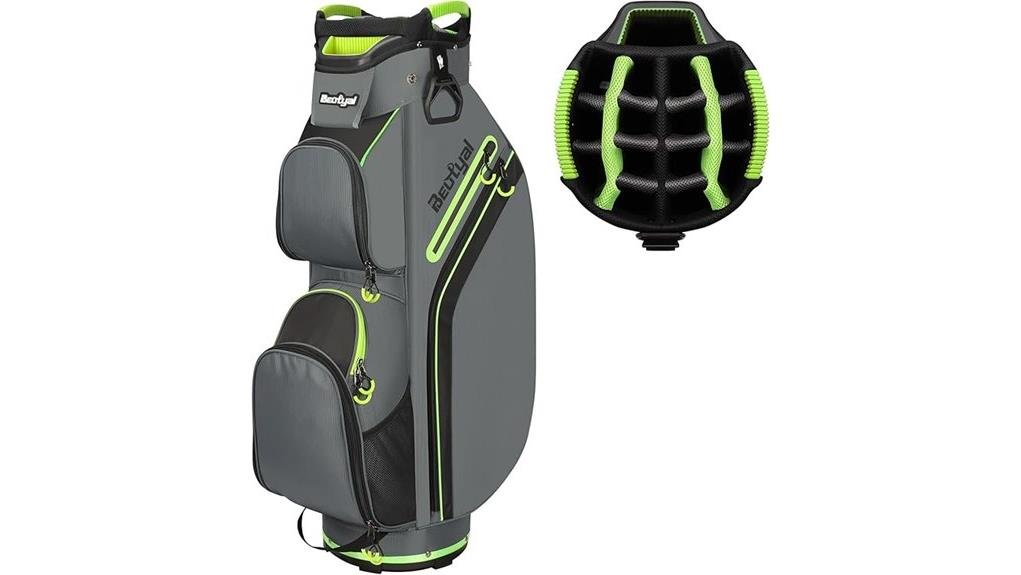 15 way golf bag organizer