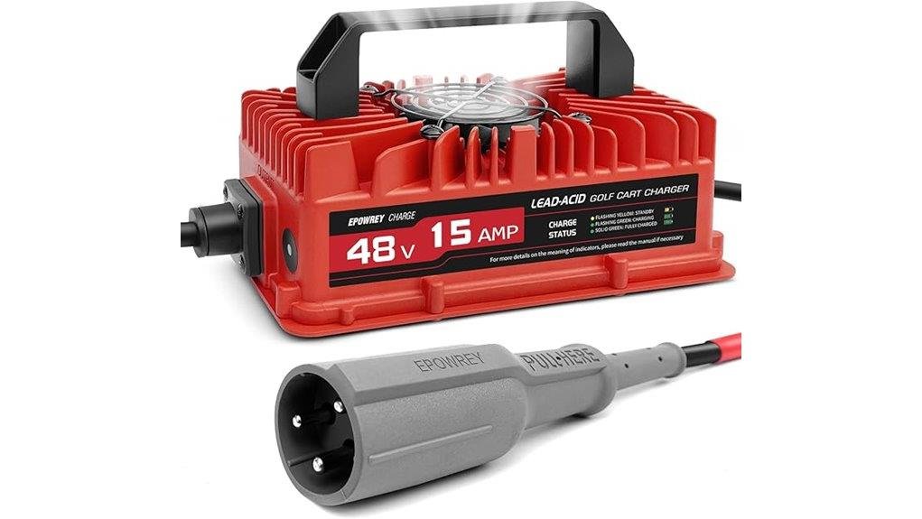 15a 48v club car charger