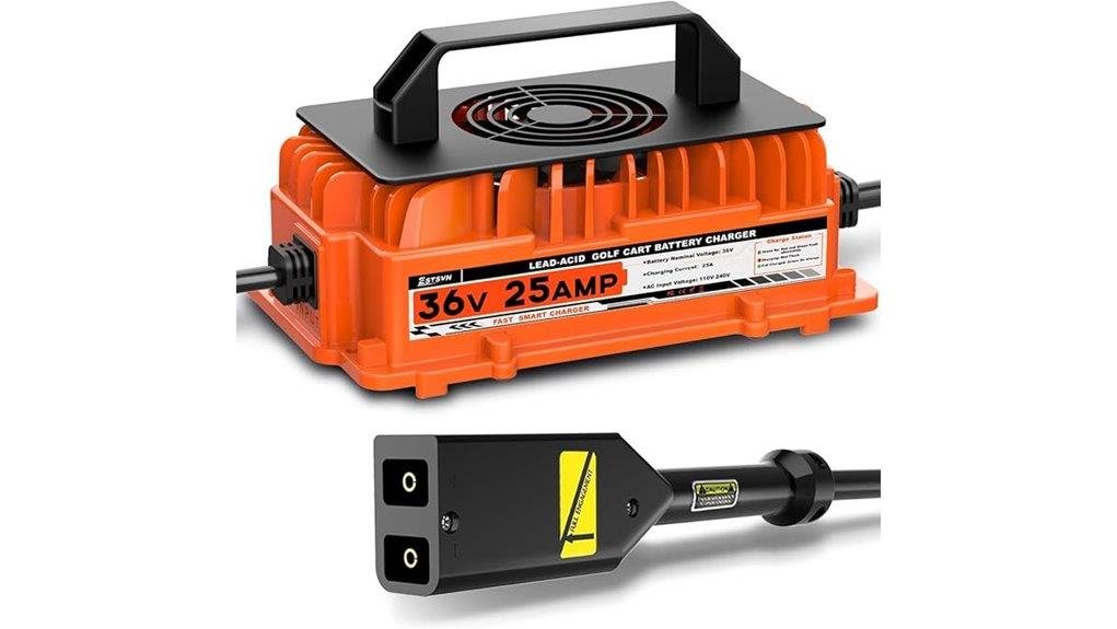 36v 25a ezgo txt charger