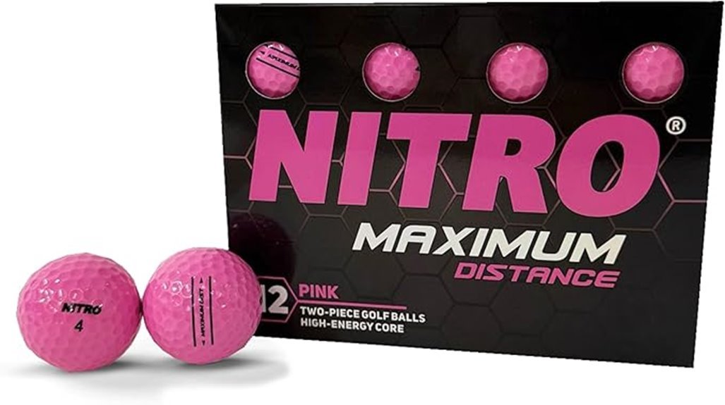 budget 12 pack distance golfballs