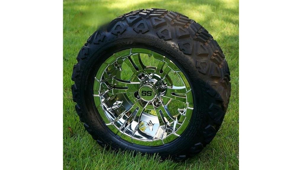 chrome 12 inch vampire wheelset review