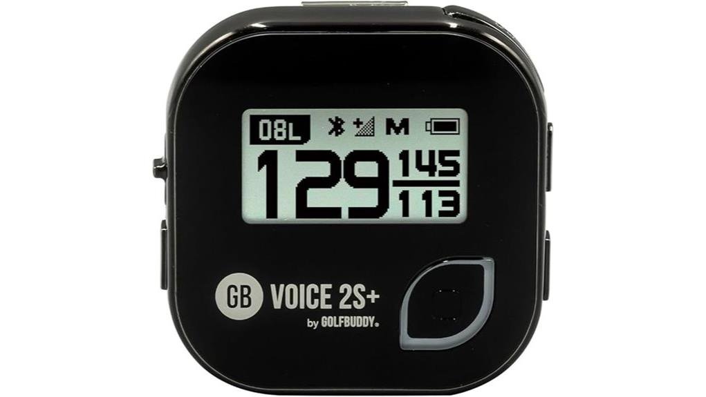 clip on talking golf gps