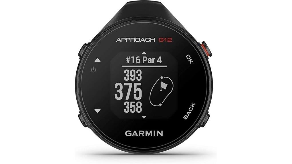 compact clip on golf gps