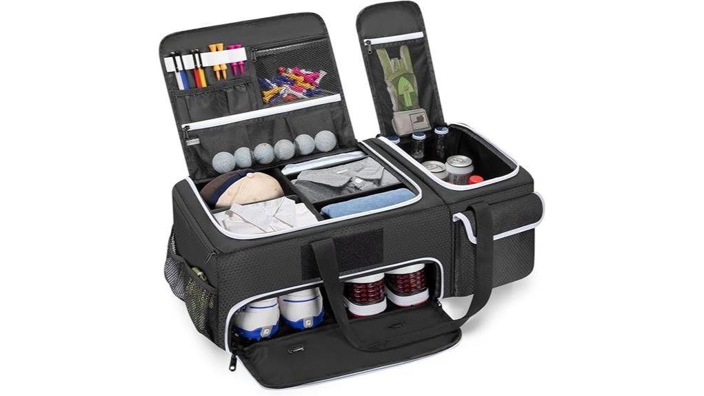 compact durable two layer organizer