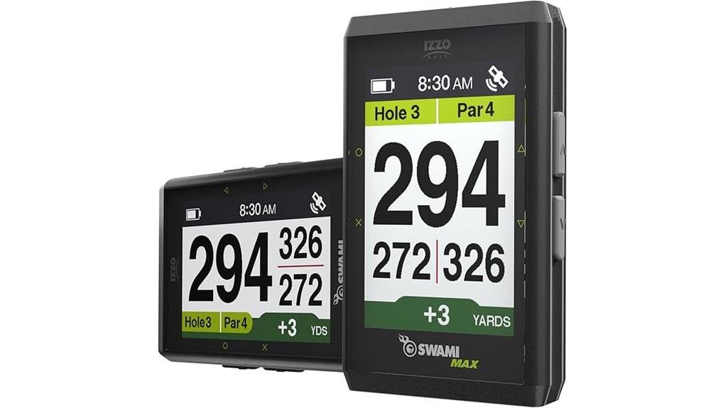 compact handheld golf gps