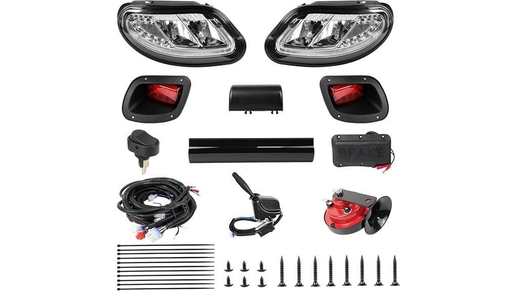 deluxe golf cart lighting kits