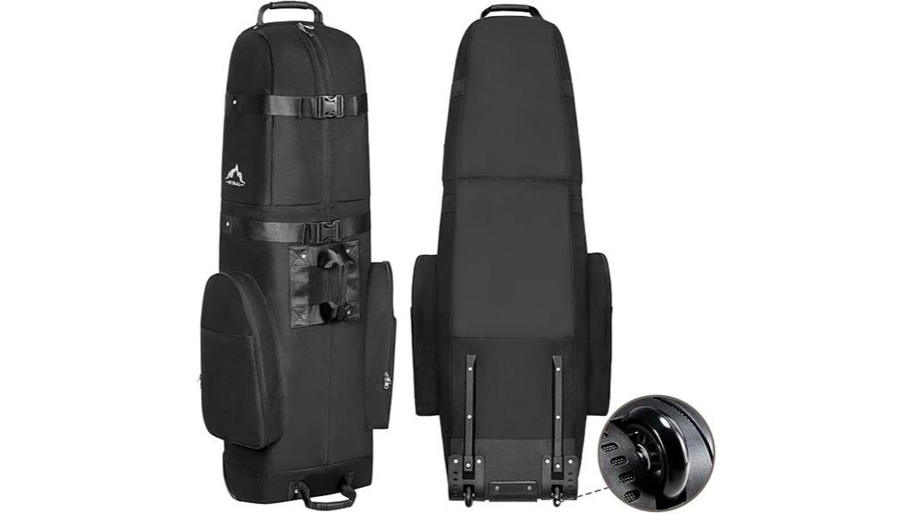 durable wheeled golf travelbag