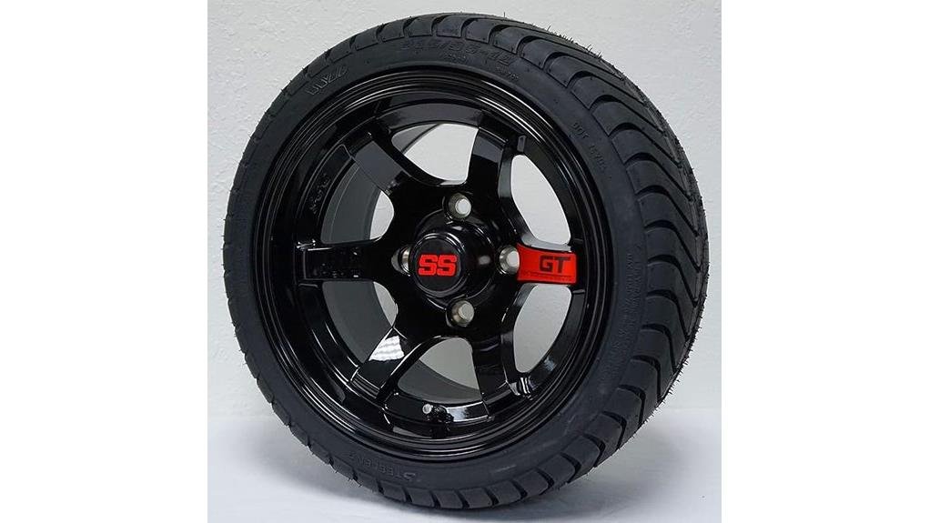 gloss black 12 wheels