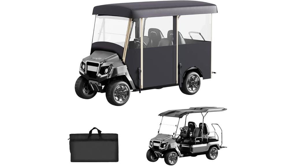 golf cart enclosure details