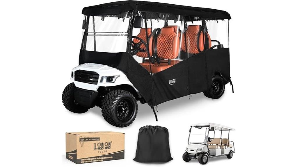golf cart enclosure review