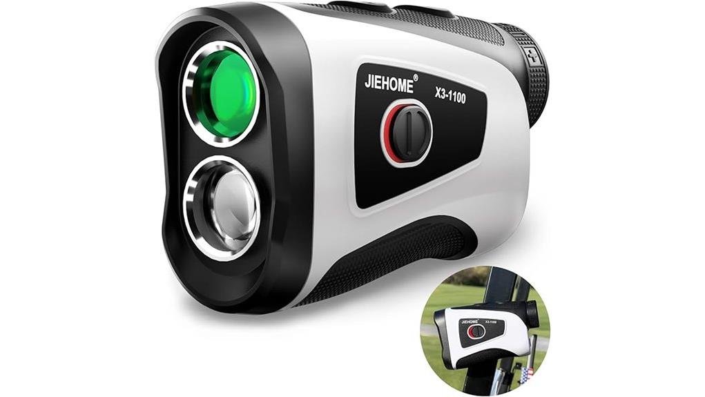 golf rangefinder 7x 1100yd slope