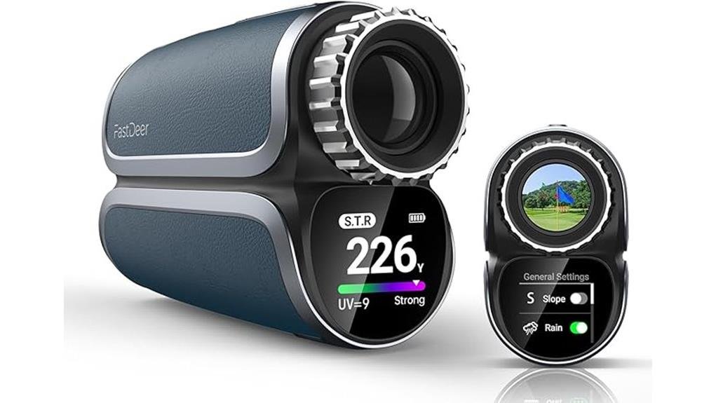 golf rangefinder touchscreen slope