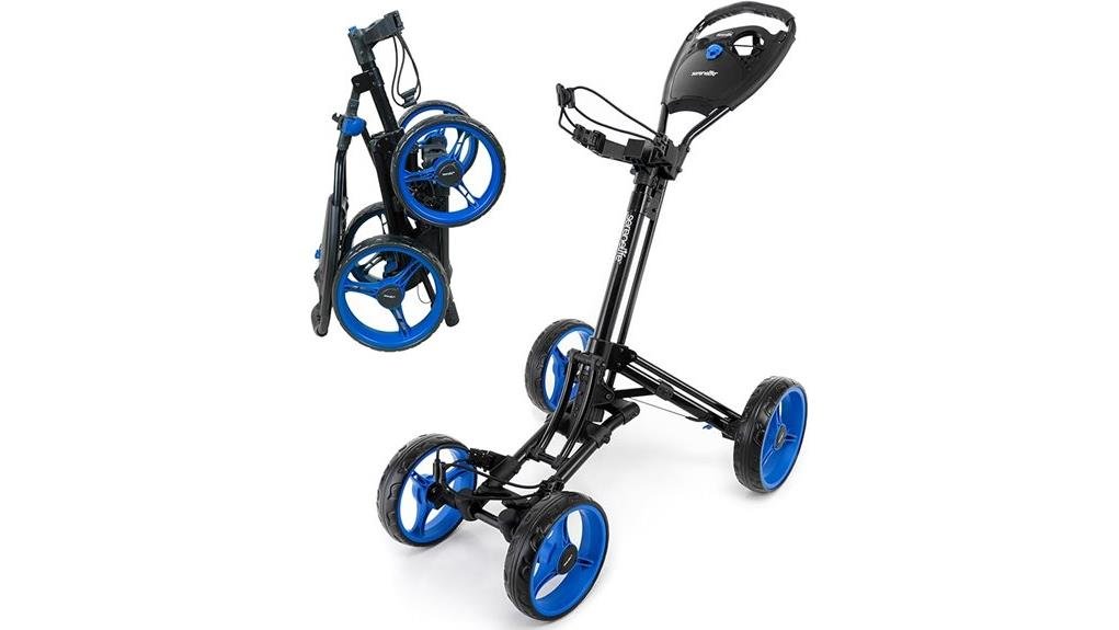 lightweight foldable golf cart