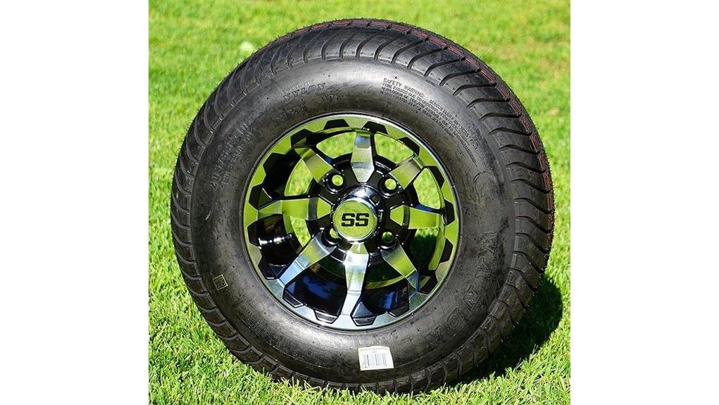 machined black vortex wheels