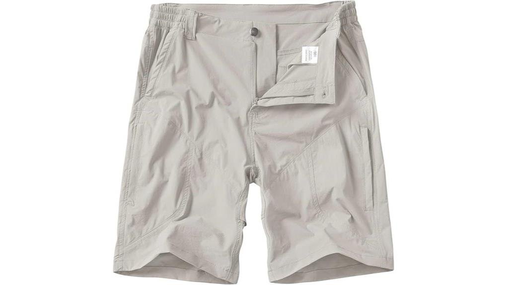 men s golf shorts zipper pockets