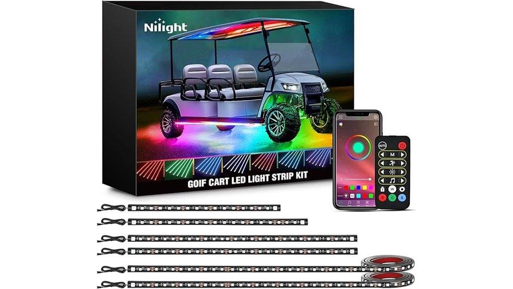 nilight six piece underbody lighting