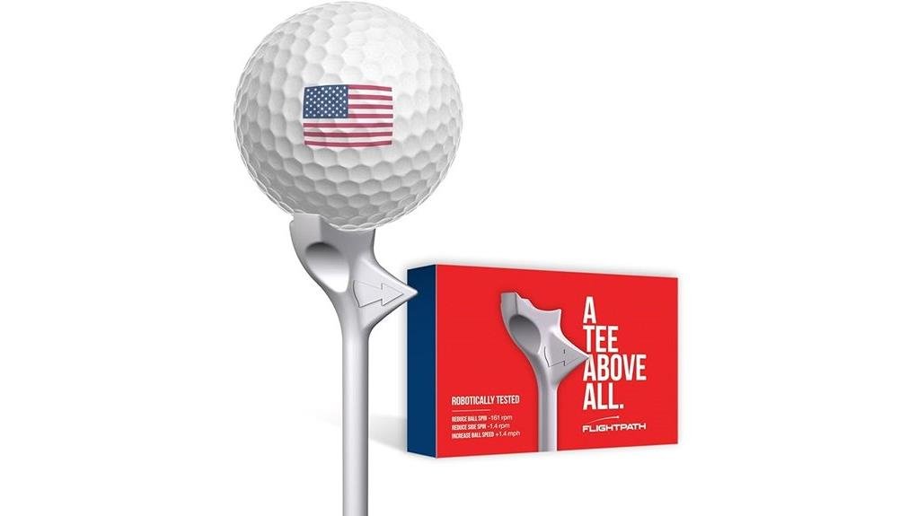 premium durable diamond shaped golf tees