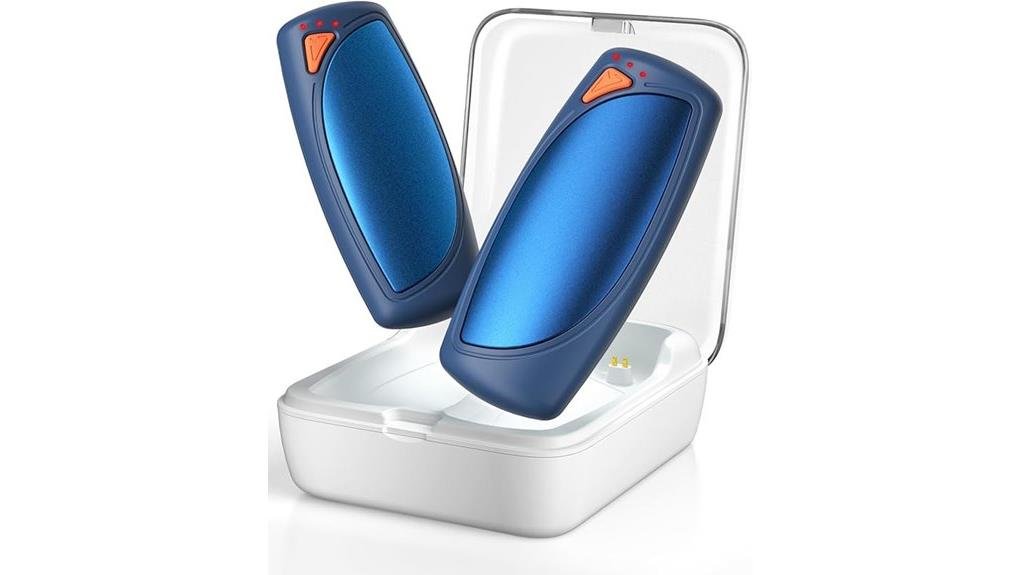 rechargeable hand warmers with case