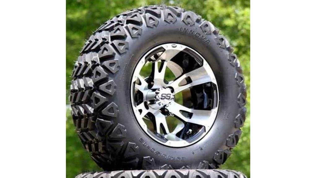 ruckus machined black wheels