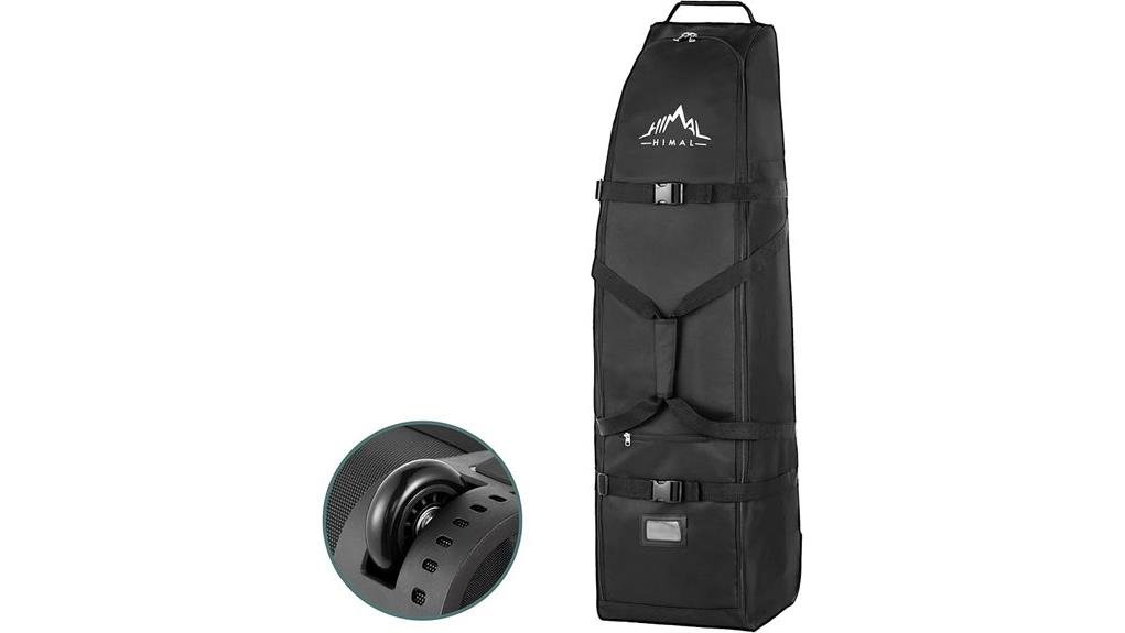 soft sided wheeled golf travel bag