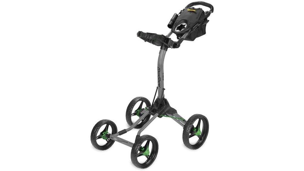 sturdy four wheel golf cart
