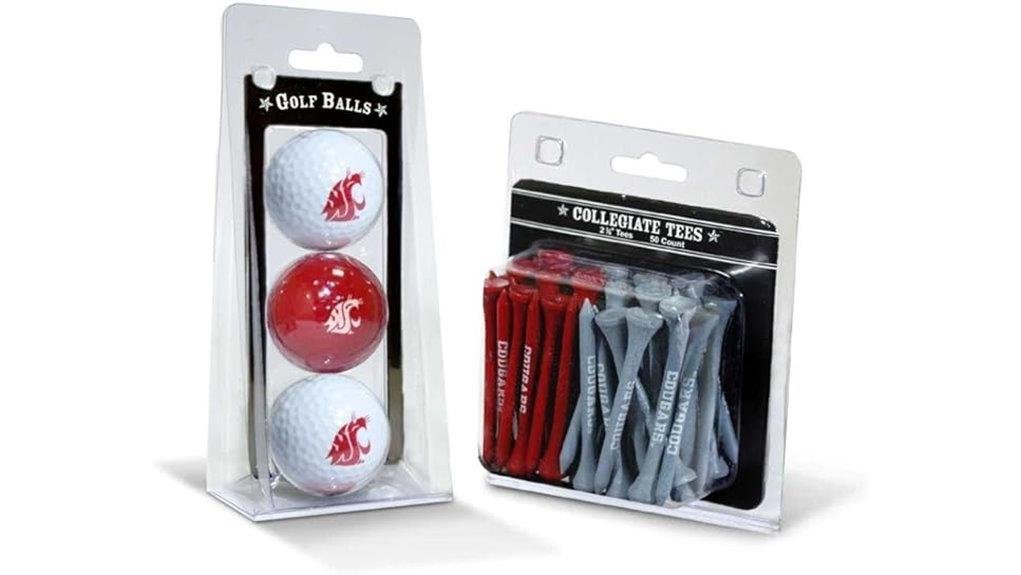 team golf ncaa logo golfballs