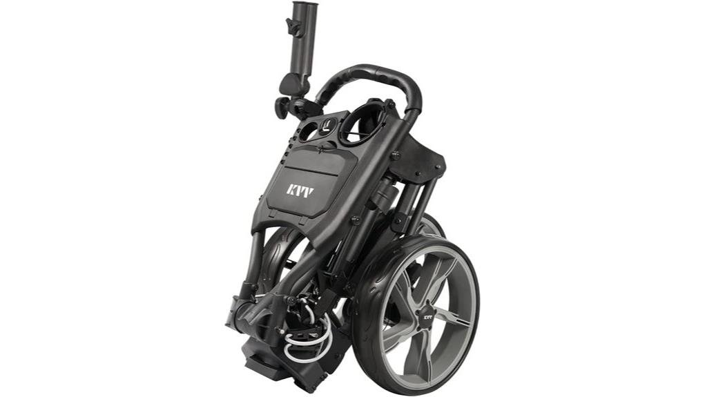 ultra light three wheel golf cart