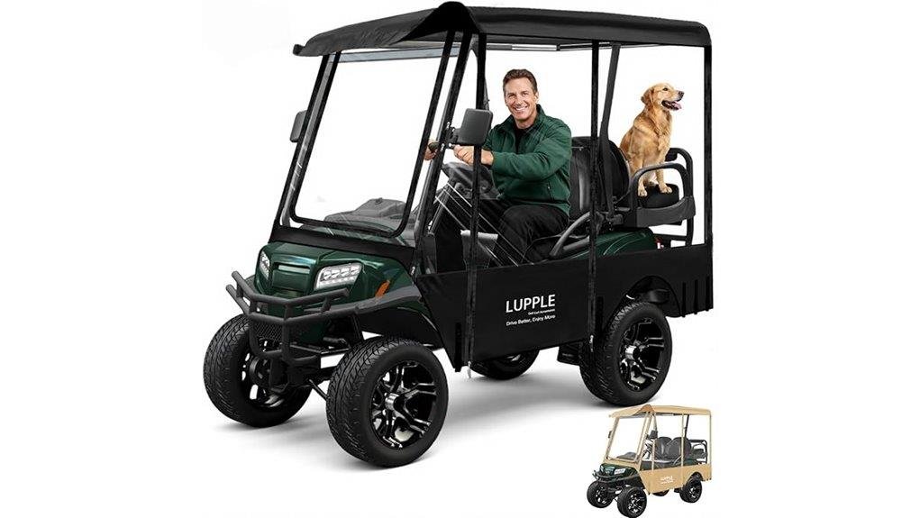 universal golf cart enclosure review