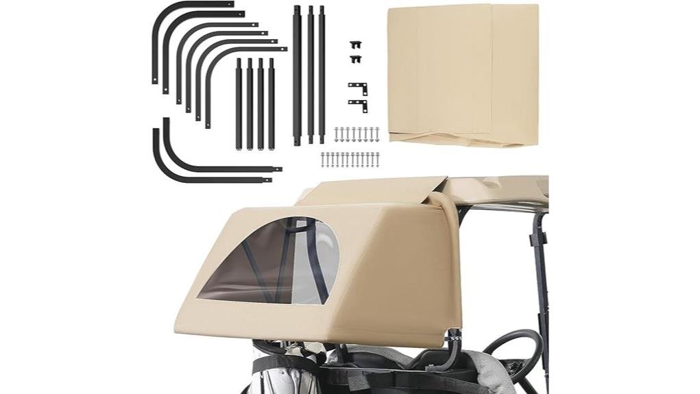 universal golf cart raincover kit