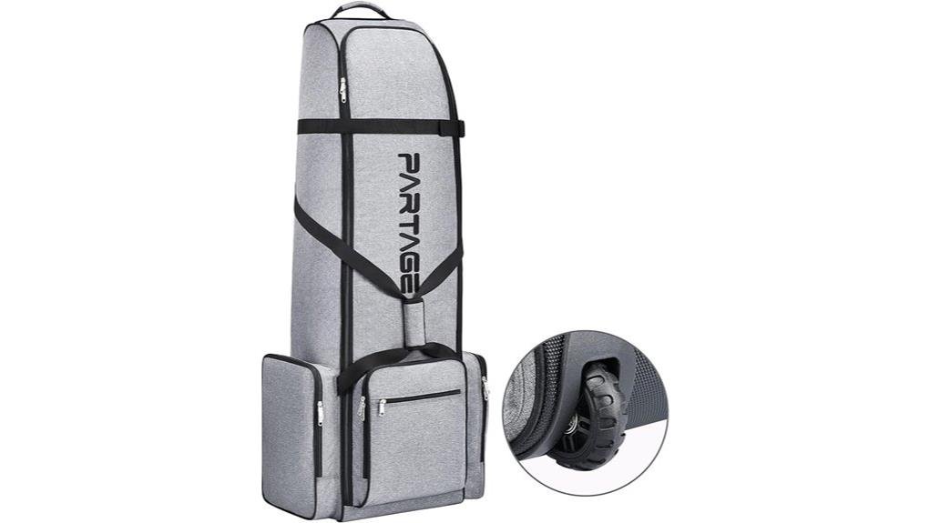 wheeled durable golf travel bag