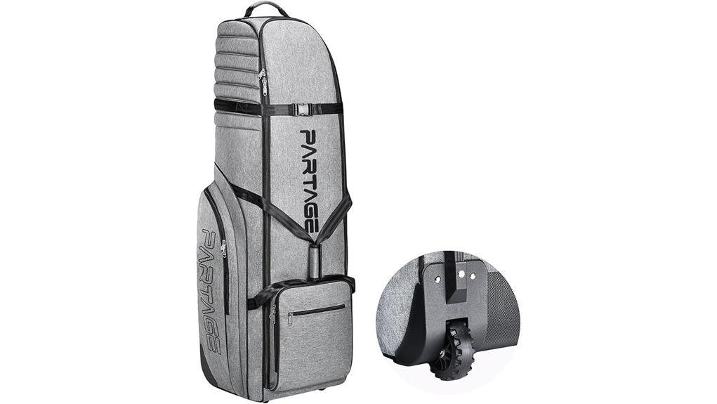 wheeled protective golf travelbag